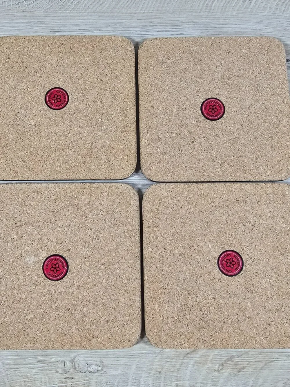 Pimpernel Coasters Set of 4 Antigua Caribbean Cork Back Jill Walker England
